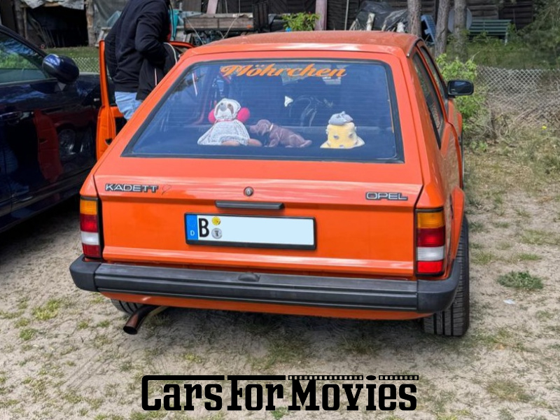 CarsForMovies | Opel Kadett 1,2S 1981 Deutschland Orange Schwarz Zivilfahrzeug Coupe DE - Berlin 7664 tuning